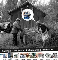 Oslavujeme 40. výročie prvého stroja TORMEK Historia tormek