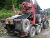 Nákladný automobil MAN 6x6 na prevoz guľatiny