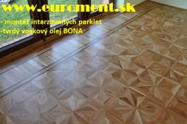 Brúsenie parkiet a povrchová úprava