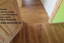 Brúsenie parkiet a povrchová úprava