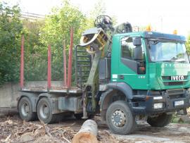 Iveco Trakker, preprava dreva