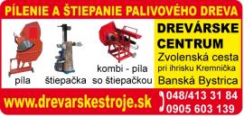PÍLA a ŠTIEPAČKA na PALIVOVÉ DREVO
