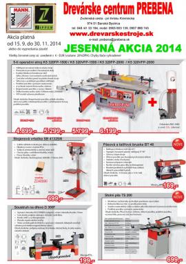 Jesenná akcia HOLZMANN - 1 časť