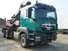 Tahač MAN TGS 33.540 6x4 Dlouhé dřevo, EPSILON E260L88
