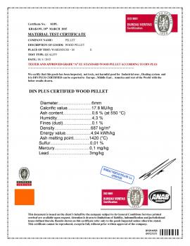 Pelety ENplus A1