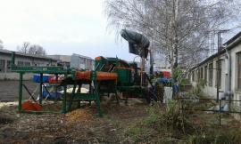PRŮMYSLOVÝ ŠTÍPAČ DŘEVA K540 model E37 s baličkou