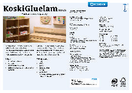 KoskiBirchUp, KoskiFlex, KoskiGluelam
