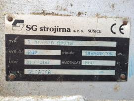Sekačka SG strojírna