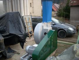 Odsávanie 15 kw -1800m za 1 min 