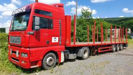 Tahač MAN TGA 18.430 4x2 BLS+Klanicový náves SCHMITZ SPR