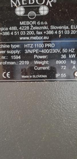 Pasová píla Mebor HTZ 1100 PRO