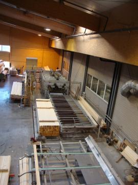 MASSIVHOLZPRESSE ITALPRESS / REX / LEDINEK Line for solidwood gluing l
