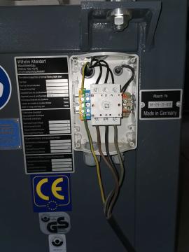 Formátovacia píla s predrezom Altendorf WA80, rok 2008