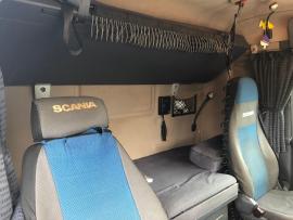 Lesovůz, souprava na dřevo - Scania 6x6, Epsilon 165, klanicový Lemex.