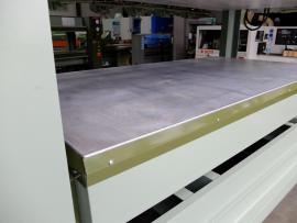 Dyhovací lis ORMA 2500x1300mm plošný aj na škarovku