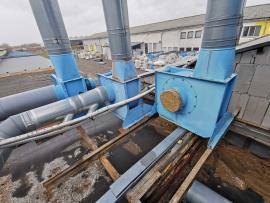 Odsávanie centrálne ELBH 33.000m3/hod. 3 ventilátory rekuperácia