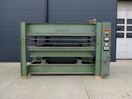 Dyhovací lis Colombo 2500x1300mm 3-plošný vodné ohrievanie