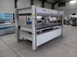 Dyhovací lis Italpresse 2500x1200mm plošný olejové ohrievanie