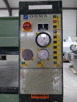 Dyhovací lis ORMA 3000x1300mm plošný vodné ohrievanie