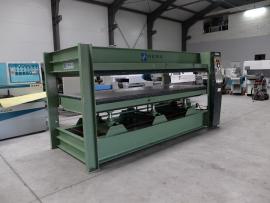 Dyhovací lis ORMA 3000x1300mm plošný vodné ohrievanie