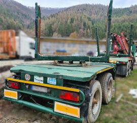 Súprava na prepravu dreva Tatra 6x6