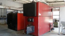 2ks kotol na drevnú štiepku 600Kw
