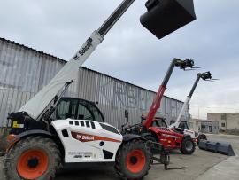 Predaj teleskopických nakladačov Bobcat a Massey