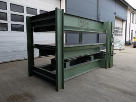 Dyhovací lis COLOMBO 2500x1300mm plošný vodné ohrievanie