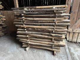 Dubové fošne sušené 