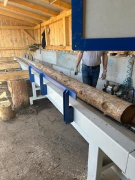 Hranolovací pila prořez kmene 350 mm použitá