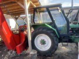 Hakki pilke s traktorom Zetor