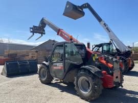 Ponúkam teleskopicke nakladače. Bobcat a Massey Ferguson