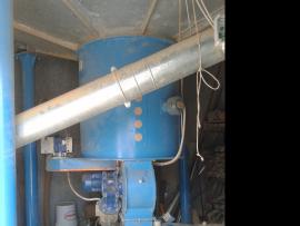 150 m3 silo s filtrační jednotku