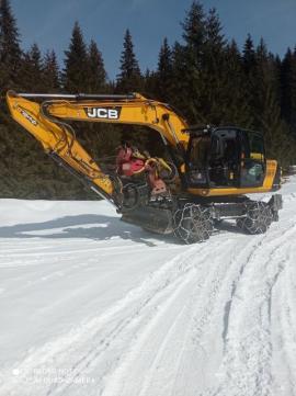 Harvestorova hlavica Woody60 s JCB 175JS