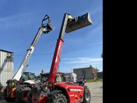 Predám teleskopické nakladače Bobcat a Massey
