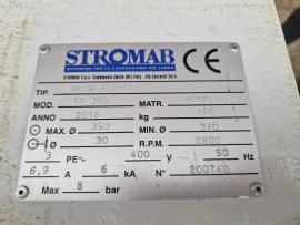 Skracovačka pneumatická Stromab TR350 so stolmi