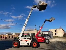 Predám Teleskopicke nakladače Bobcat a Massey Ferguson