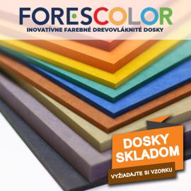 PLNO farebné MDF dosky – materiál pre stolárske a interiérové realizác