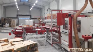 Prodej stroje: Krátící optimalizační pila UKS 850 OPTIM