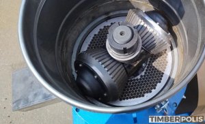 Peletovaci lis dřevních pilin/krmiva/zemědělského odpadu (22 kW)