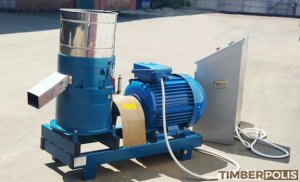 Peletovaci lis dřevních pilin/krmiva/zemědělského odpadu (37 kW)+ měkký start