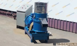 Peletovaci lis dřevních pilin/krmiva/zemědělského odpadu (37 kW)+ měkký start