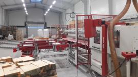 Optimalizačná skracovacia píla Störi-Mantel UKS 850 OPTIM |  Piliarska technika | Drevoobrábacie stroje | Metrie s.r.o.