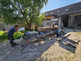Kmeňová pásová píla TP-600 mobilní , | Piliarska technika | Drevoobrábacie stroje | Drekos Made s.r.o