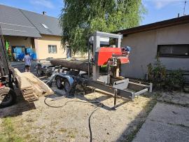 Kmeňová pásová píla TP-600 mobilní , | Piliarska technika | Drevoobrábacie stroje | Drekos Made s.r.o