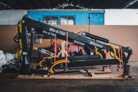 Hydraulická ruka - Drevoobrábacie stroje