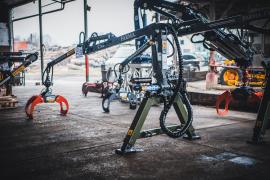 Hydraulická ruka ForsMW a Weimer |  Lesnícka technika | Drevoobrábacie stroje | ScandiForest, s.r.o.