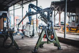 Hydraulická ruka ForsMW a Weimer |  Lesnícka technika | Drevoobrábacie stroje | ScandiForest, s.r.o.