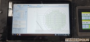 Dvojkotúčová uhlová píla Dekos made s.r.o. PP-550 |  Piliarska technika | Drevoobrábacie stroje | Drekos Made s.r.o