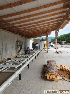 Dvojkotúčová uhlová píla Walter TTPP-550 |  Piliarska technika | Drevoobrábacie stroje | Drekos Made s.r.o